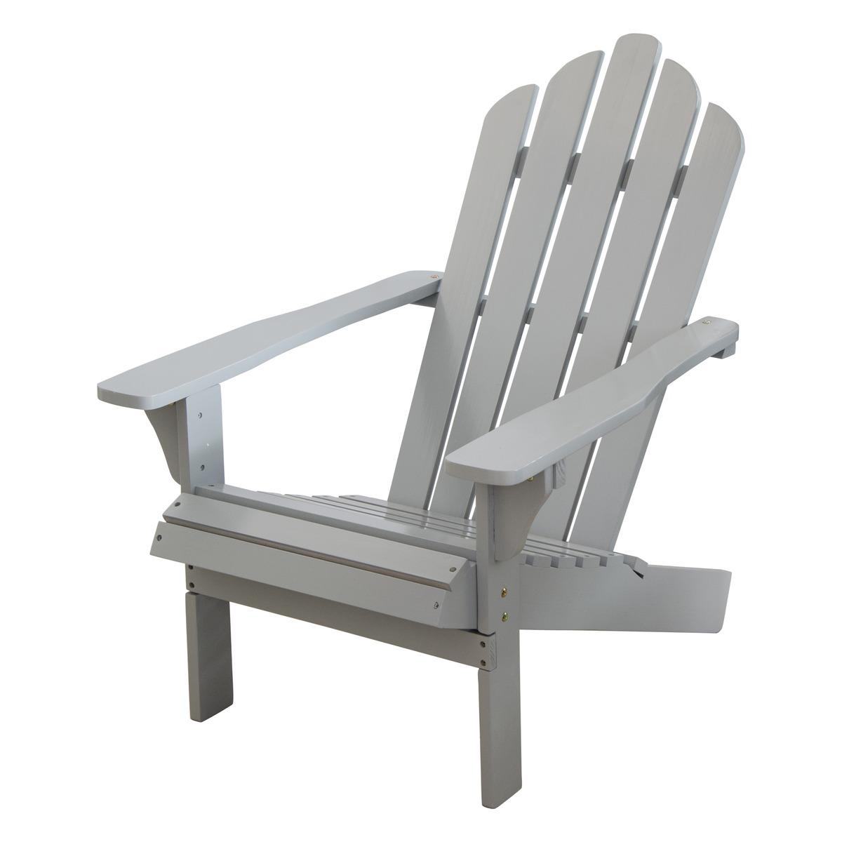 Fauteuil Québec - 96 x 70,5 x H 92 cm - gris