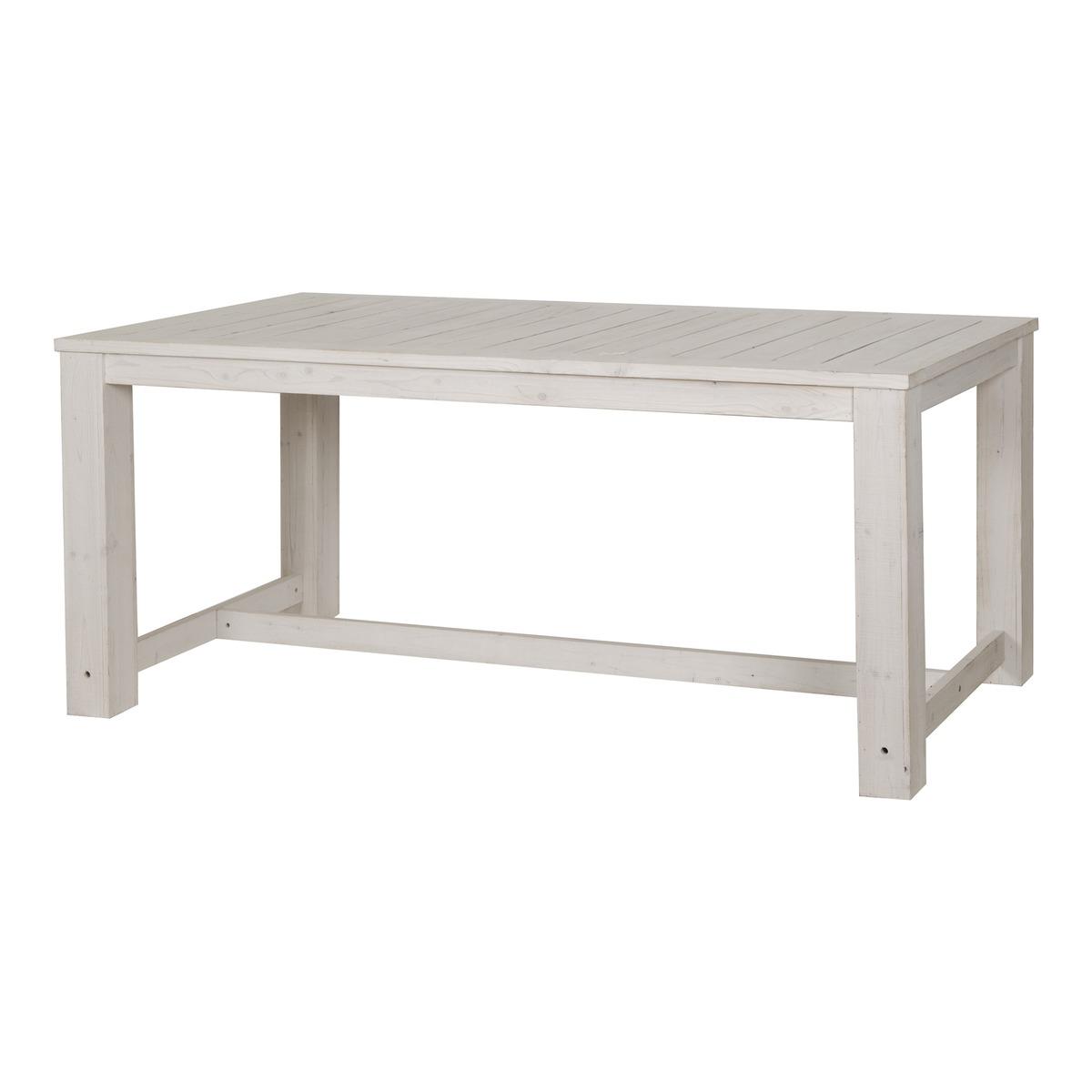 Table Trouville - 180 x 90 x H 77 cm - blanc