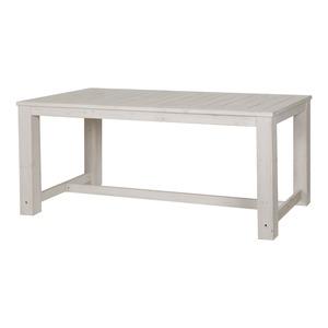 Table Trouville - 180 x 90 x H 77 cm - blanc