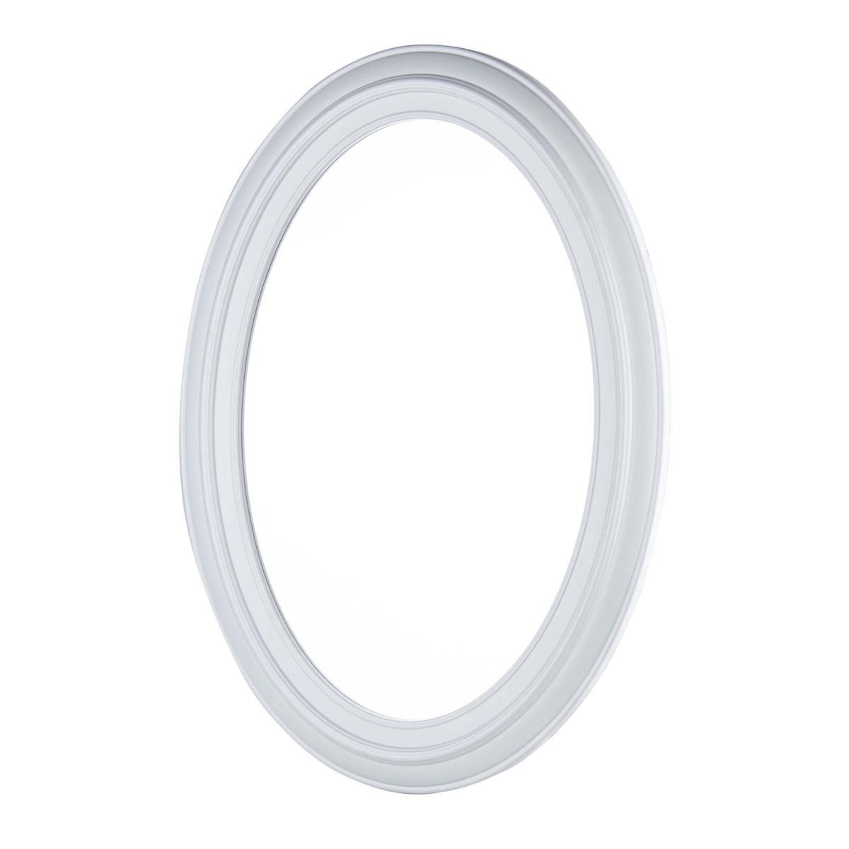 Miroir ovale - 55 x H 75 cm - Différents coloris