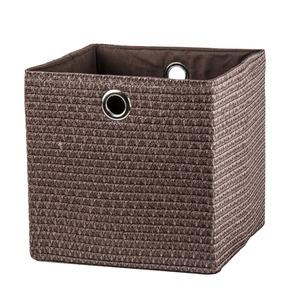 Cube de rangement en paille - 31 x 31 x 31 cm - Différents coloris