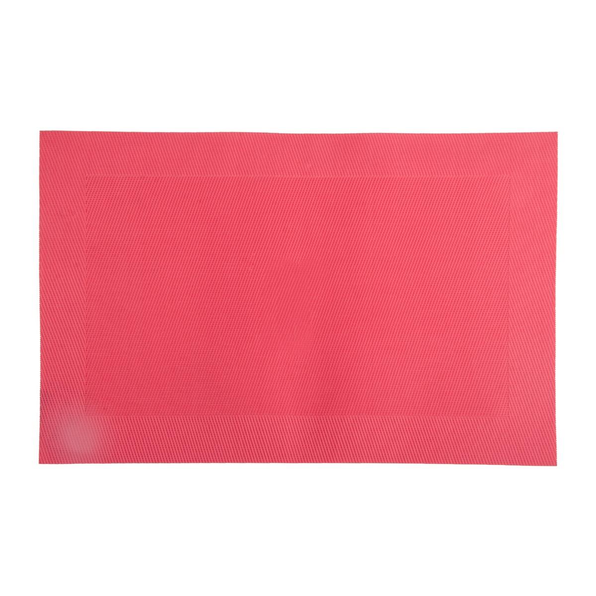 Set de table rectangulaire - 30 x 45 cm - rose