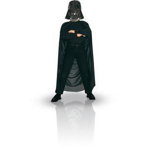 Kit Dark Vador cape + masque pour enfant - Taille unique - Noir