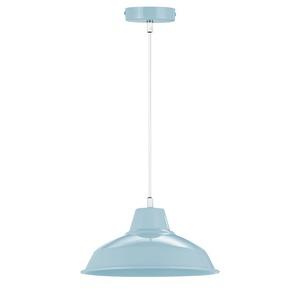 Suspension en métal - Diamètre 30 cm - Bleu