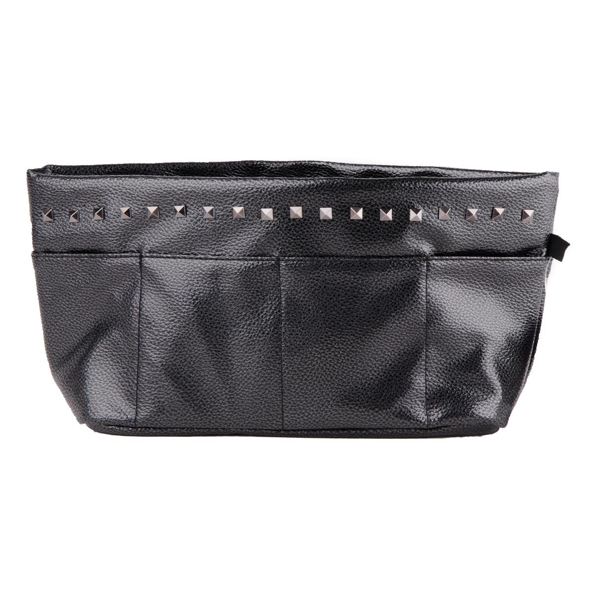 Organisateur de sac thème rock - 24 x 16 x 10 cm - Noir