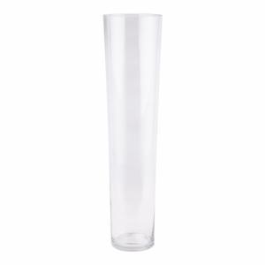 Vase conique - ø 15 x H 60 cm - Transparent