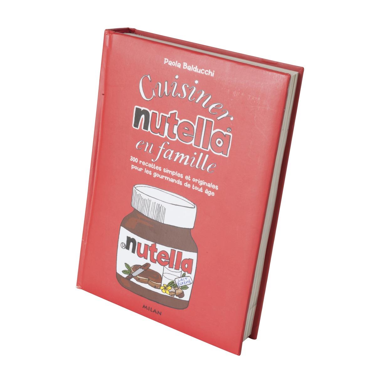 Livre de recettes Nutella - Rouge