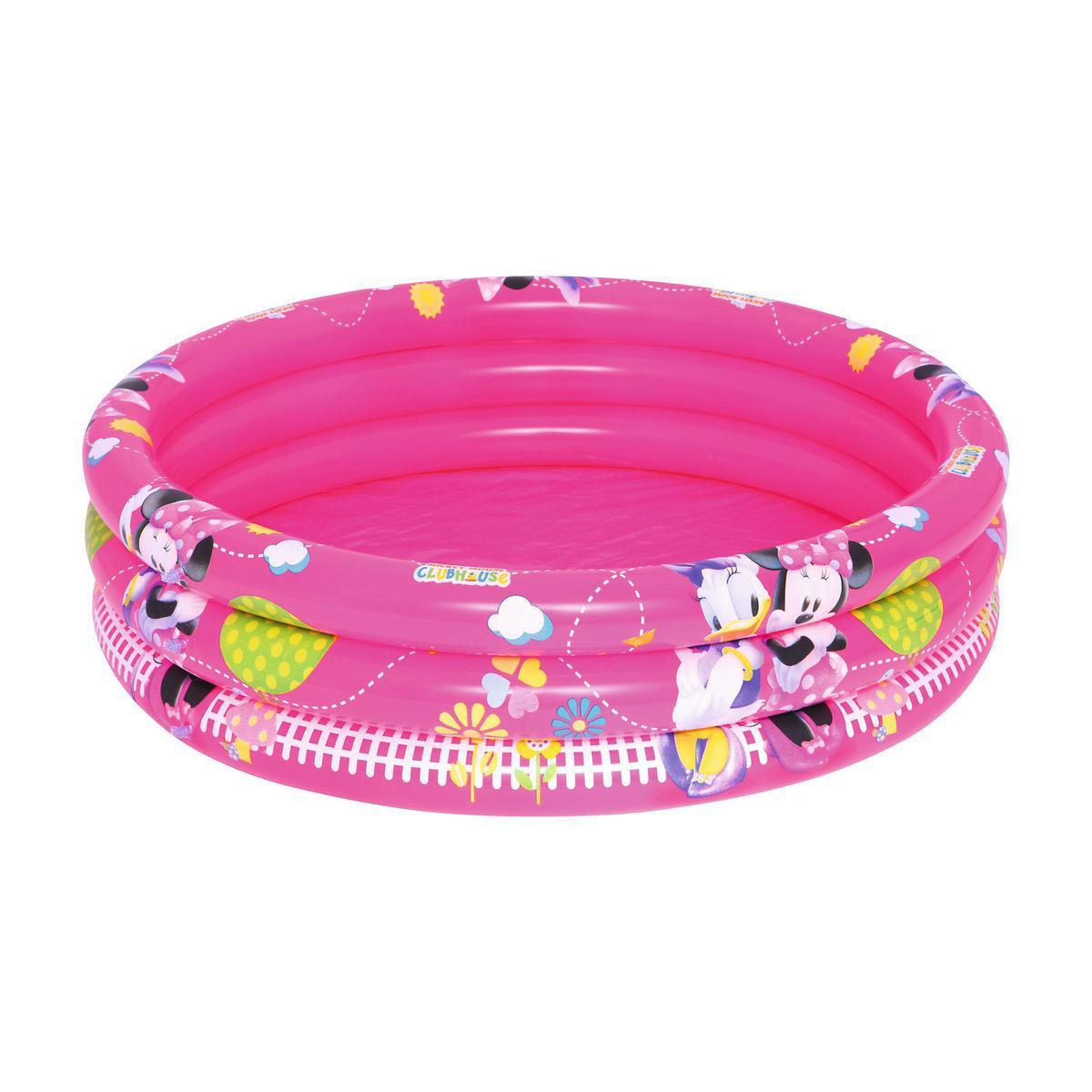 Piscine Minnie et Daisy - D 102 x H 25 cm - rose