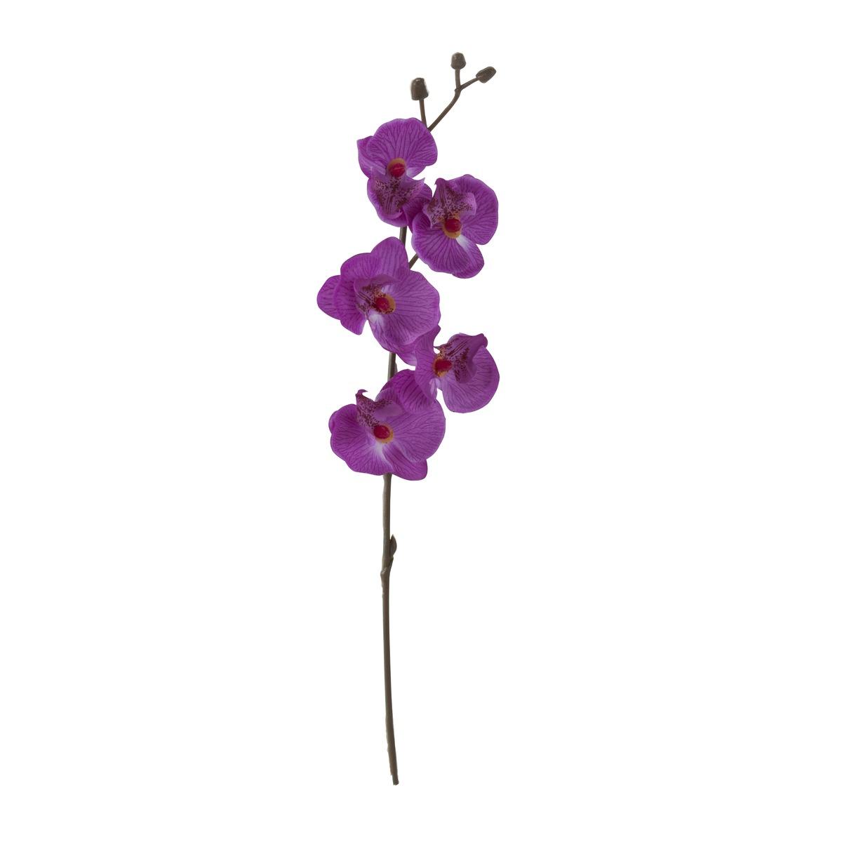 Tige d'orchidée - H 40 cm - différents coloris