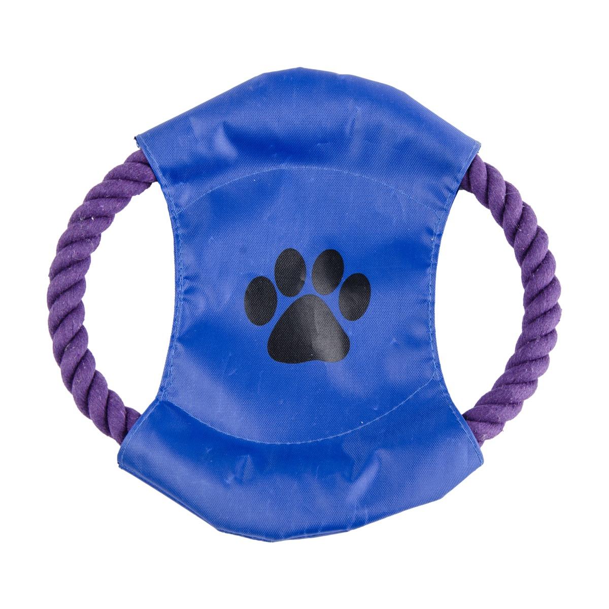 Frisbee pour chien - diamètre 24 cm - rouge, noir