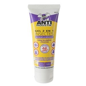 Gel anti-insecte - 75 ml - jaune, rose et blanc
