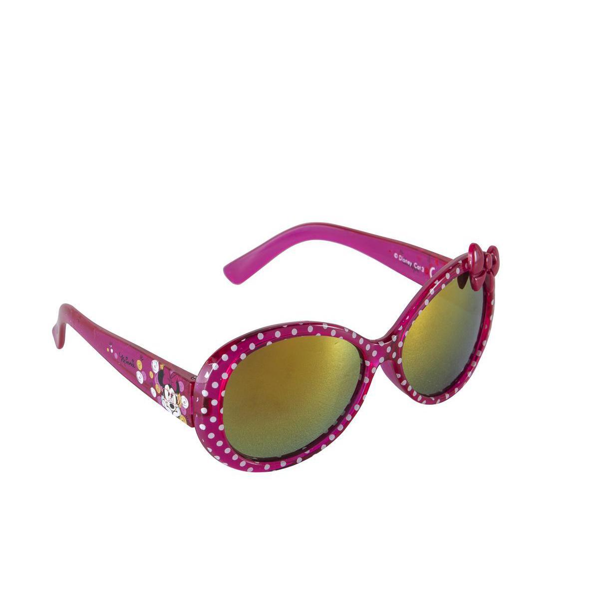 Lunettes de soleil Minnie à pois - Plastique - Taille unique - Rose