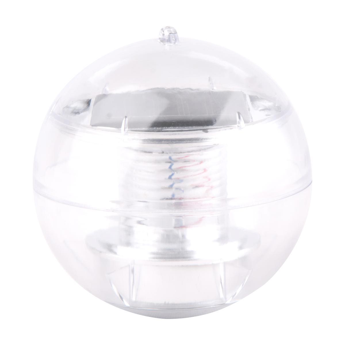 Boule solaire flottante - diamètre 11 cm - transparent