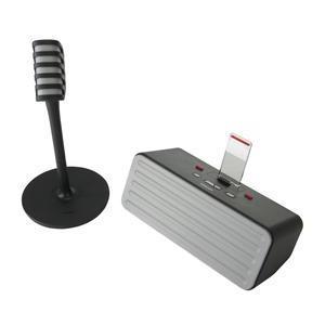 Enceinte Bluetooth et micro PHILIPS - Plastique - 37.3 x 28.3 x 32.5 cm - Noir