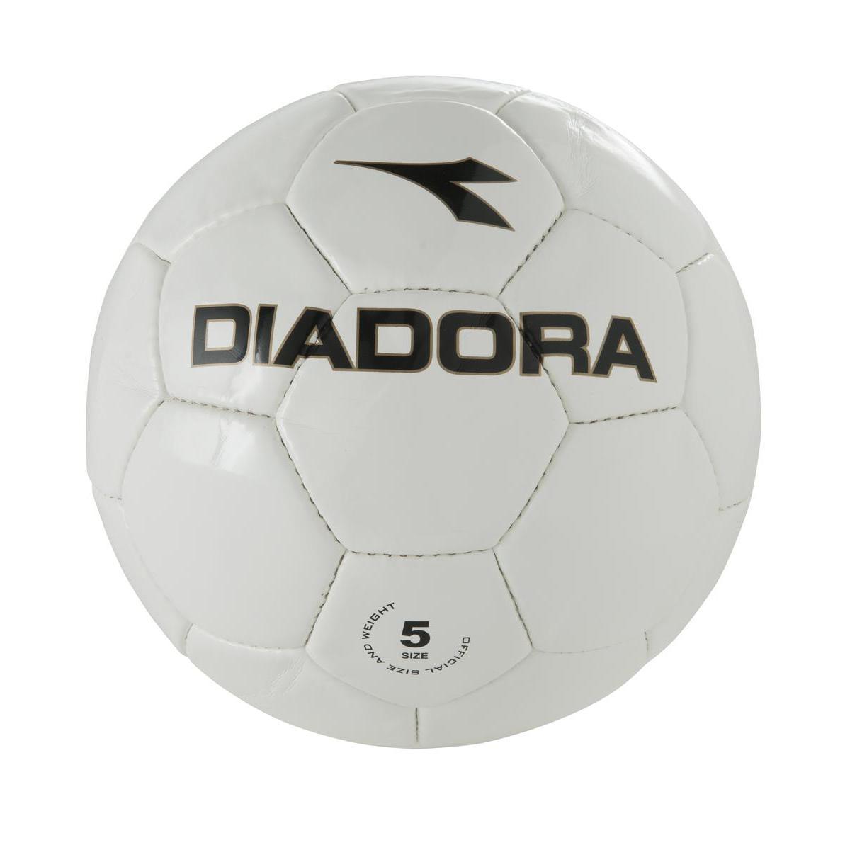 Ballon de foot Diadora - Polyuréthane - Diamètre 22 cm - Blanc