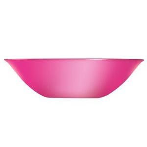 Coupelle Techno Colors - Verre - Ø 19 cm - Rose