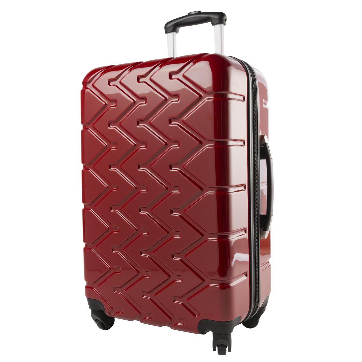 Valise de voyage - 61 cm - rouge