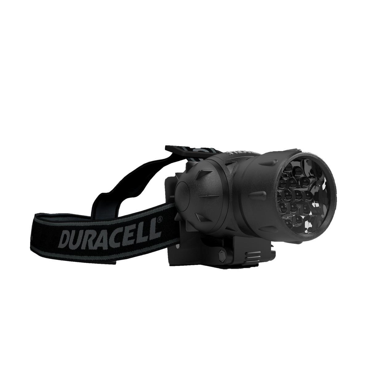 Lampe frontale Duracell - 19,5 x 14,5 x 5,8 cm - gris