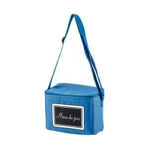 Sac isotherme - Polyester - 20 x 12 x 16 cm - Bleu