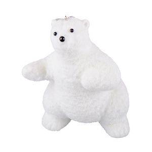 Suspension ours polaire - 15 x 5.5 x 6 cm - Différents modèles - Blanc