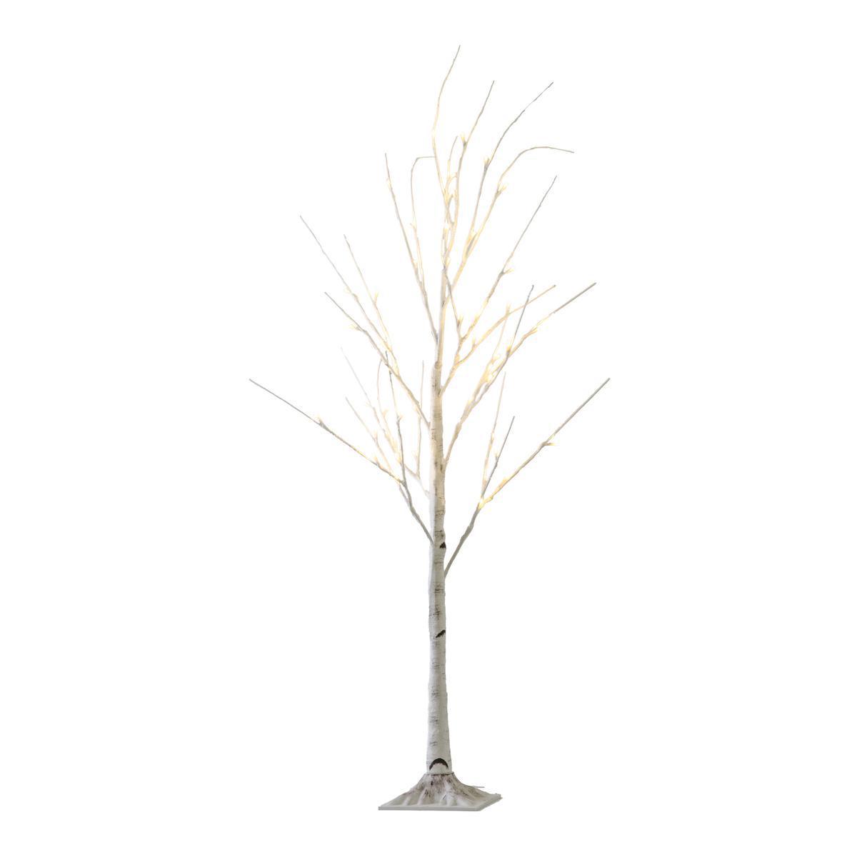 Arbre lumineux - H 1,2 m - Blanc