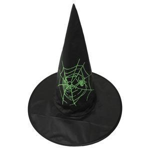 Chapeau de sorcière en polyester - Ø 41,5 cm - Noir