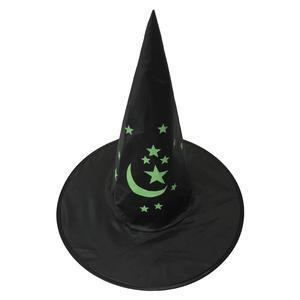 Chapeau de sorcière en polyester - Ø 41,5 cm - Noir