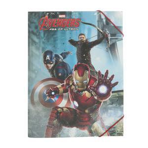Chemise élastique Avengers - Carton - Format A4 - Multicolores