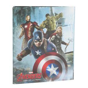 Classeur Avengers - Carton - 24 x 4 x 32 cm - Multicolore