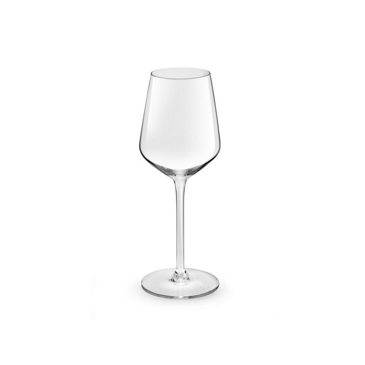 Lot de 3 verres à vin Aristo - Verre - 29 cl - Blanc