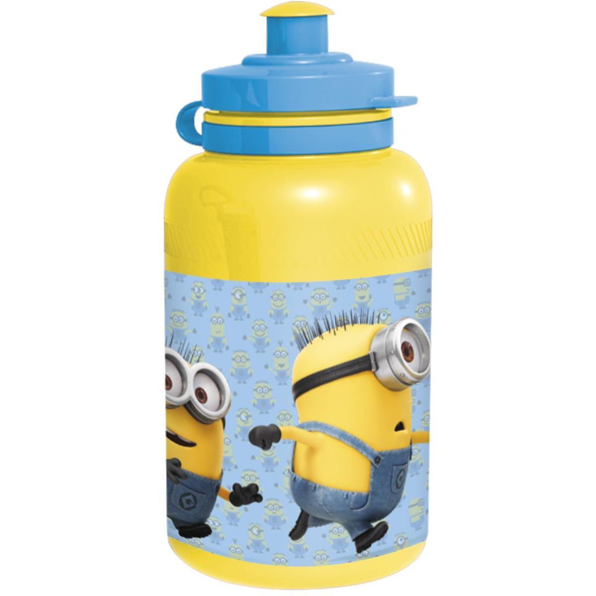 Gourde Minions - Polypropylène - 40 cl -Bleu Jaune