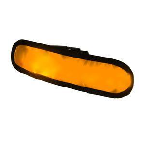 Brassard de sécurité à LED - 32 x 3,8 x 1,1 cm - orange