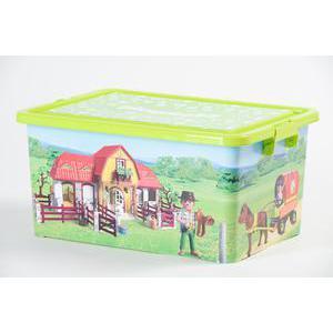 Boîte Playmobile - Plastique - 40 x 34 x 17 cm - Multicolore