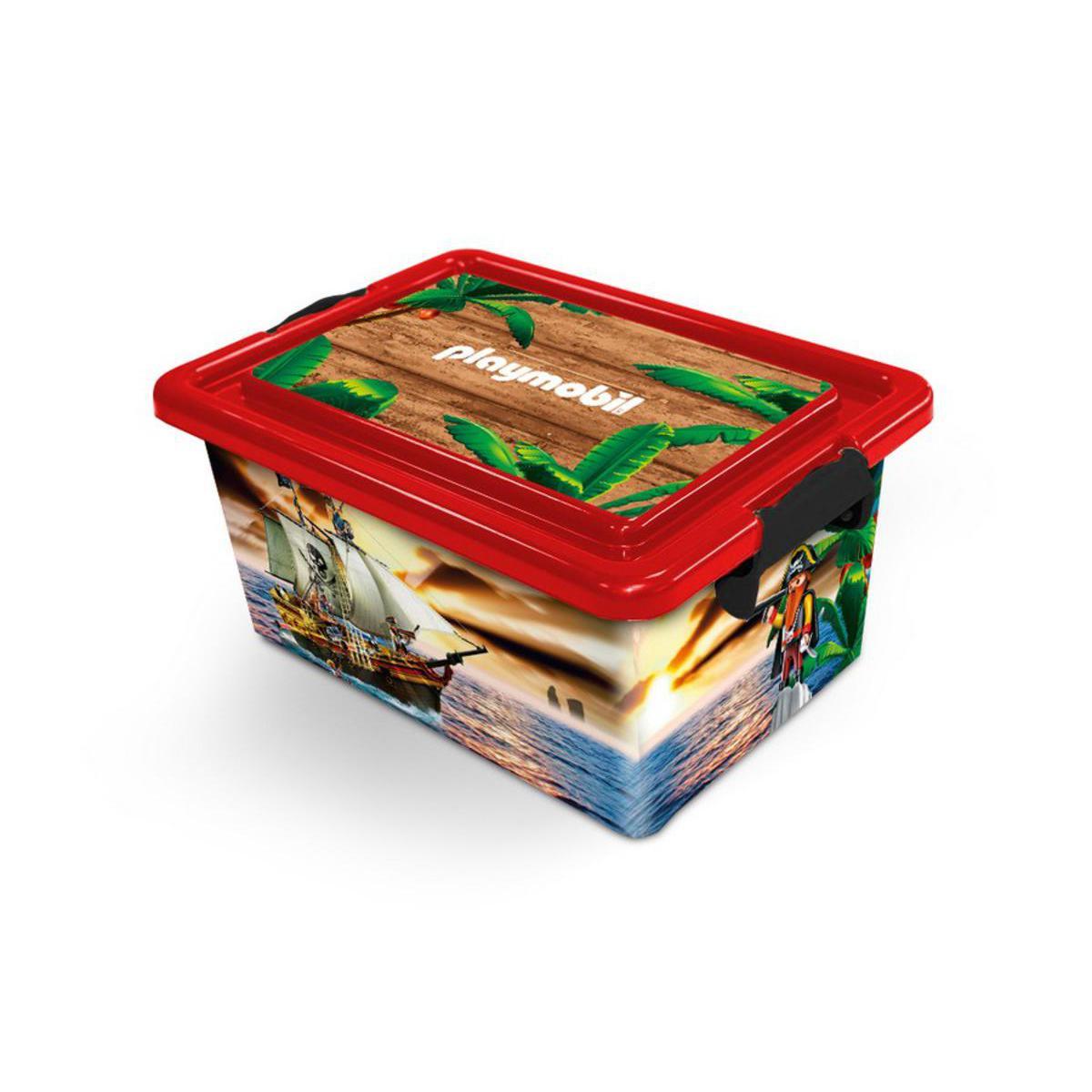 Boîte Playmobil - Plastique - 40 x 34 x 17 cm - Multicolore