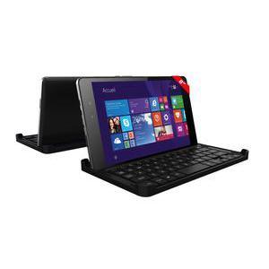 Tablette 2 en 1 Thomson 8 et 32 go - Acier - 213 x 121 x 9 mm - Noir