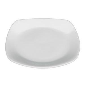 Assiette plate - 26 x 26 cm - Blanc