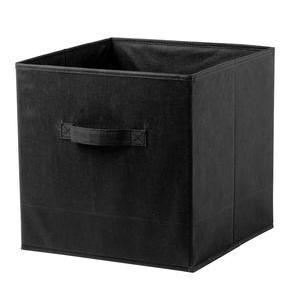 Cube de rangement - Polyester - 31 x 31 x 31 cm - Bleu, Gris, Rose ou Noir