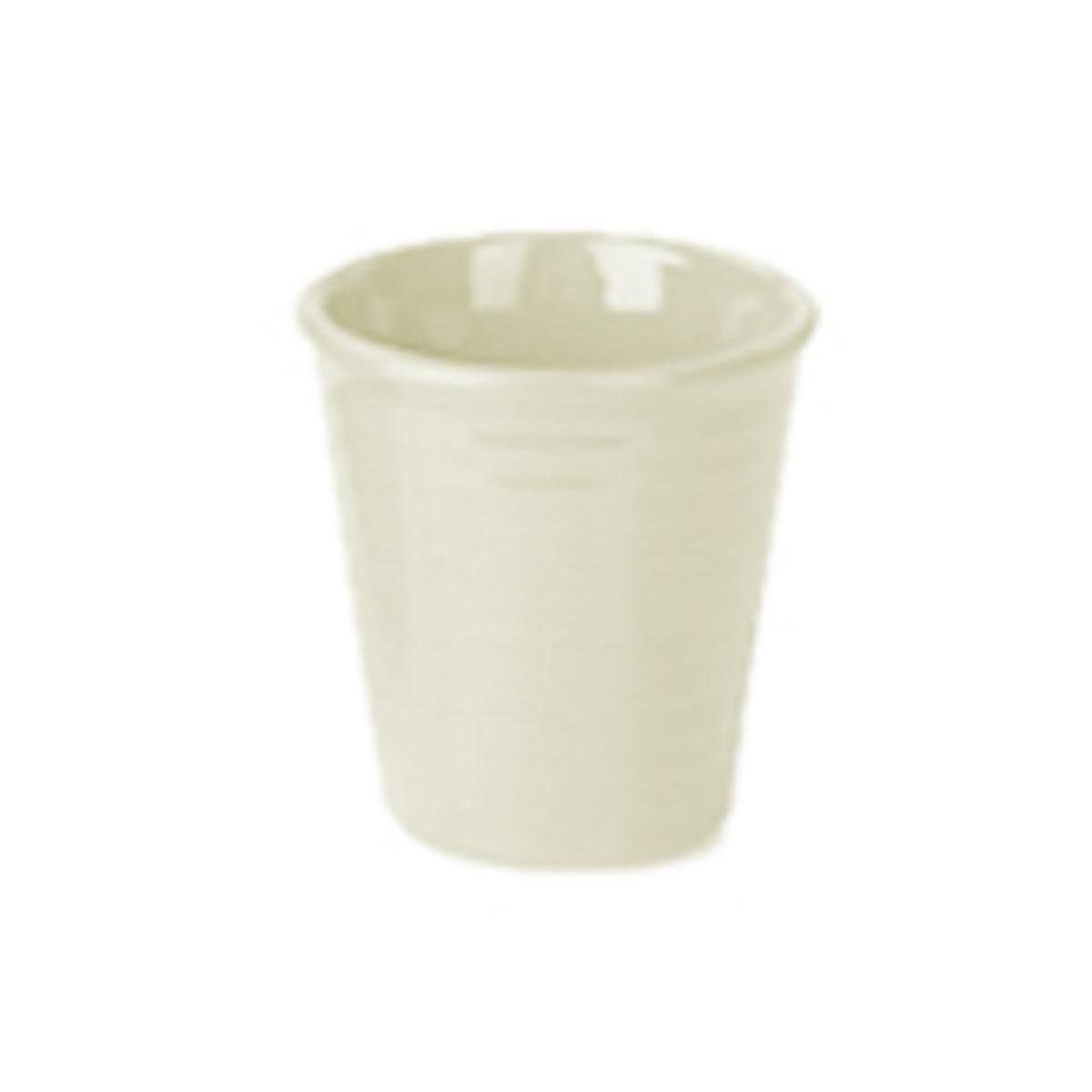 Tasse expresso - Grès - 9 cl - Beige écru