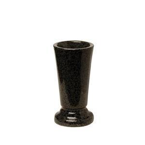 Vase - Porcelaine - 15 x 29 cm - Noir