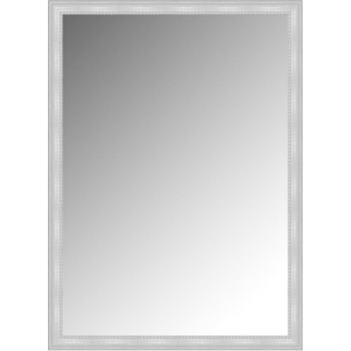 Miroir - MDF - 30 x 40 cm - Blanc
