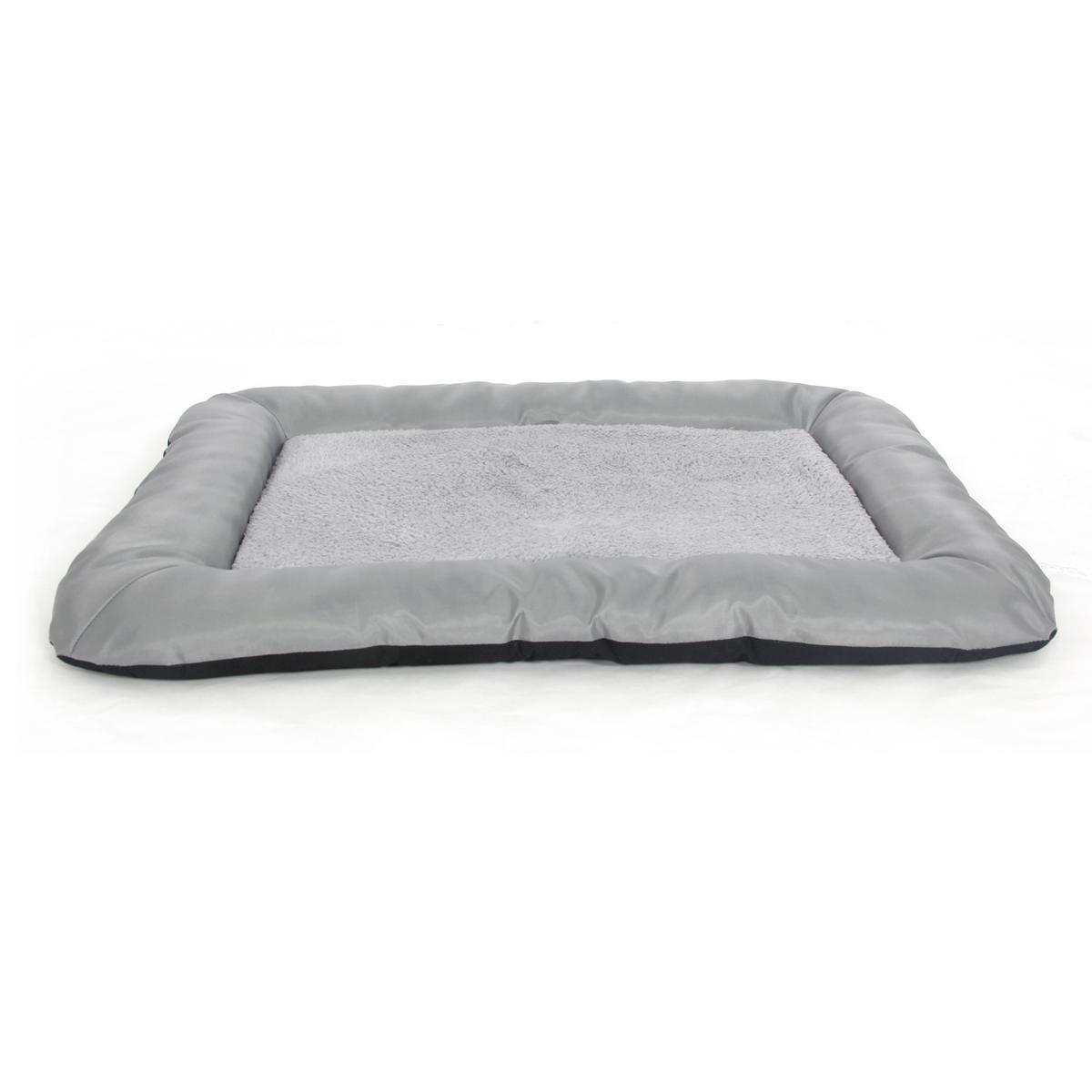 Coussin - Polyester - 70 x 50 cm - Gris