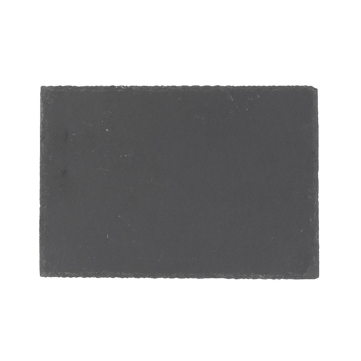 Plateau ardoise - 30 x 20 cm - Noir