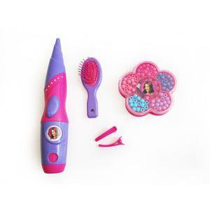 Kit perles cheveux Violetta -Plastique - 26,5 x 31,5 x H 6,5 cm - Multicolore