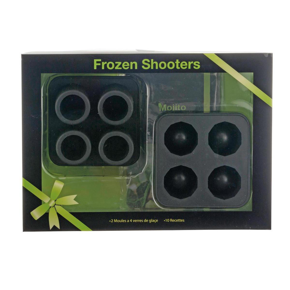 Coffret Ice shooters - Noir - silicone