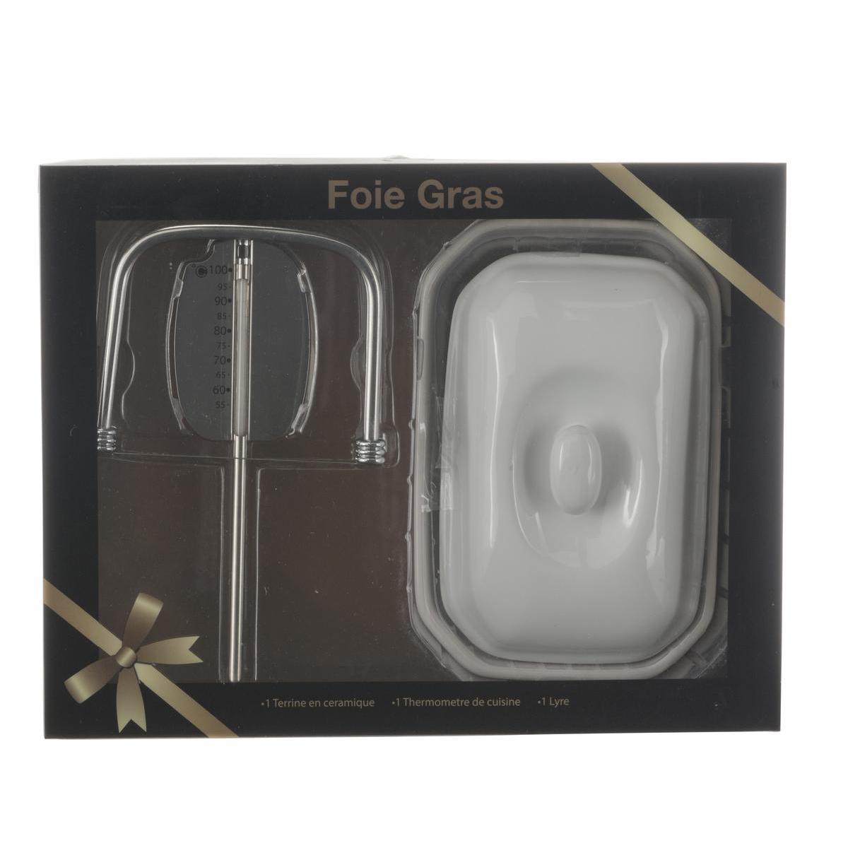 Coffret foie gras - Blanc et gris