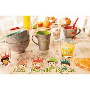 Set de table 'Ma Famille Royale' - Polypropylène - 30 x 45 cm - Multicolore
