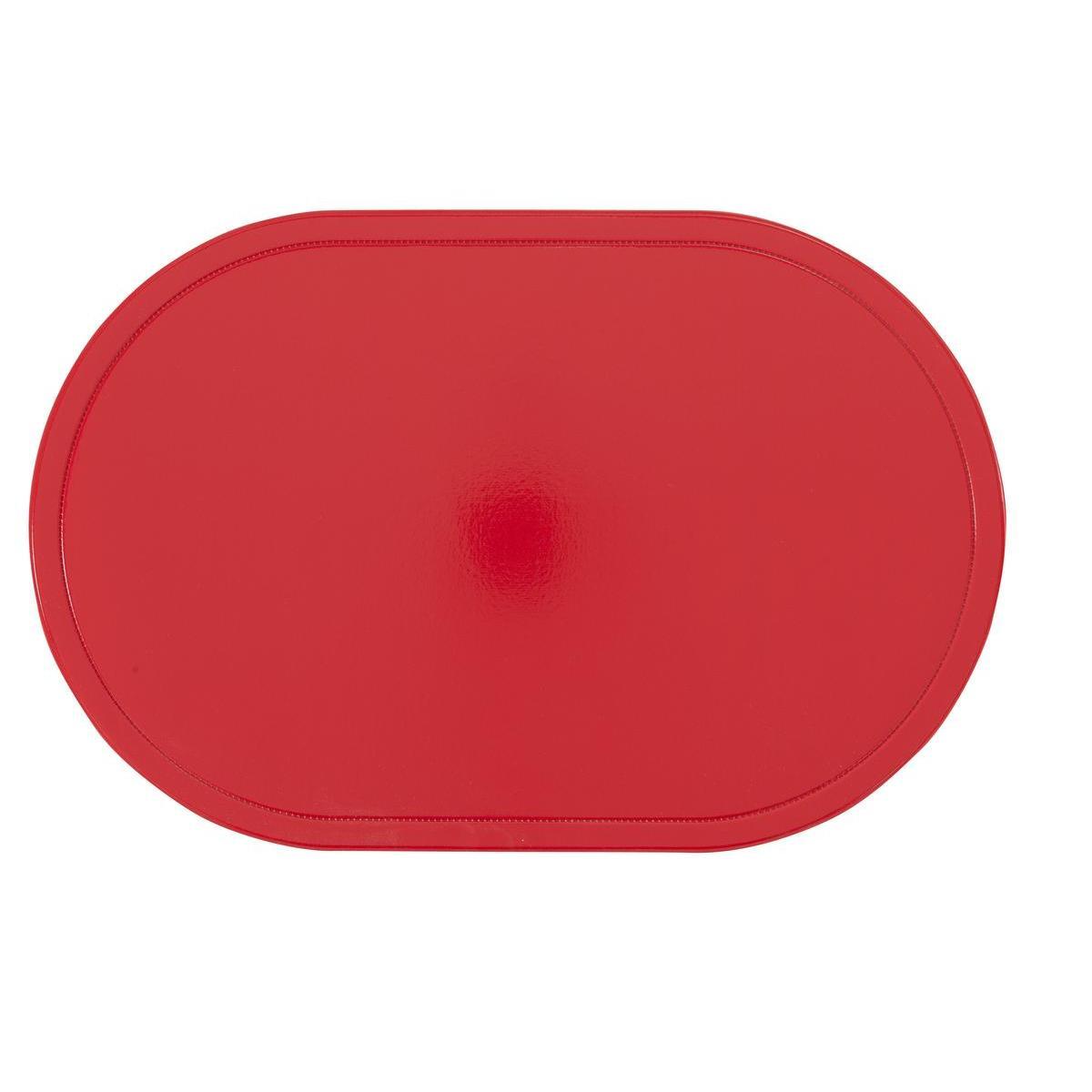 Set de table mousse - L 44 x l 31 - Différents coloris - Rouge