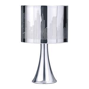 Lampe City - Acier - 56 x 38 x H 26 cm - Gris
