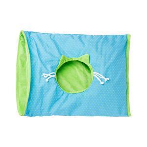 Sac tente pour chat - Polyester et bois - 40 x 50 cm - Différents coloris