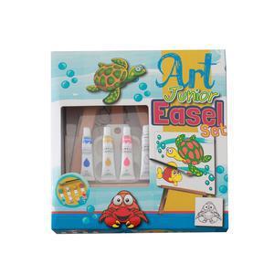 Kit de peinture enfant - Bois et plastique - Multicolore